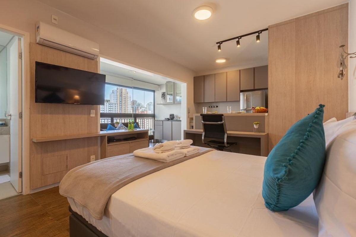 Easy Star - Espacoso Studio Ao Lado Do Aeroporto Congonhas - Hh01h Apartment Sao Paulo